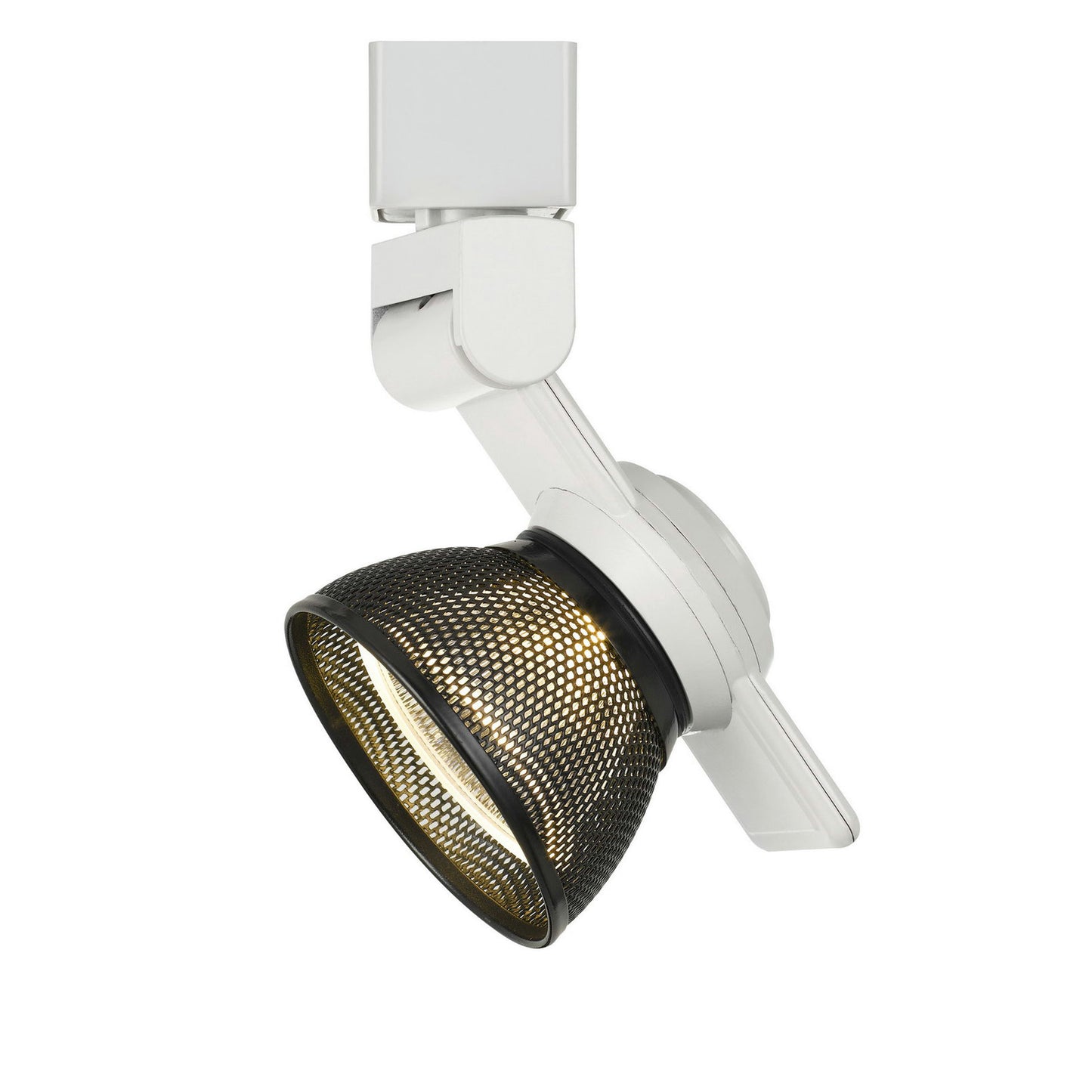 White Metal Led track fixture - Track heads, HT-999WH-MESHBK