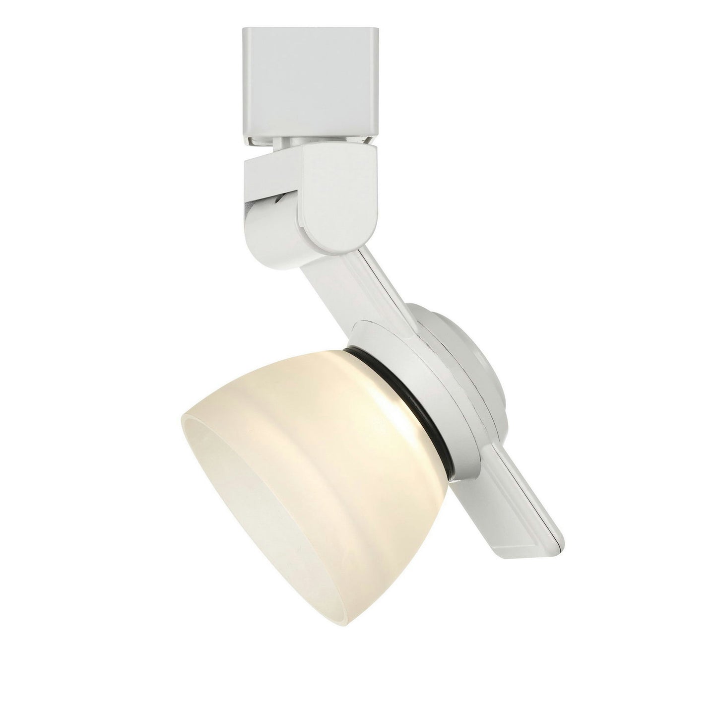 White Metal/polycarbonate Led track fixture - Track heads, HT-999WH-WHTFRO