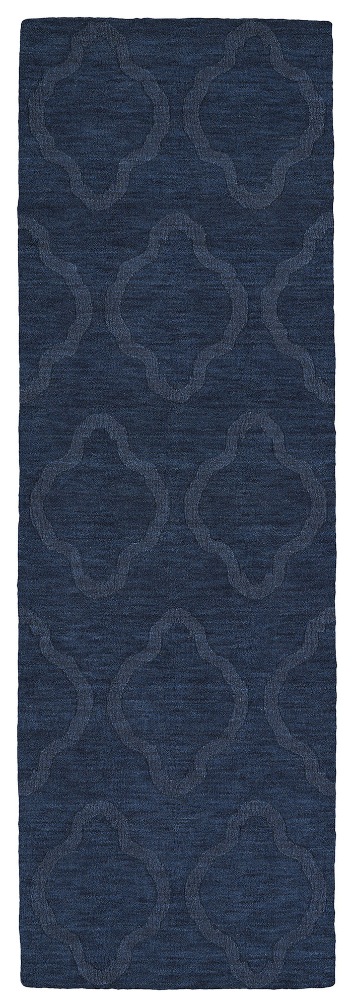 Kaleen Imprints Modern Collection IPM02-22 Navy Throw Rug 2' x 3'