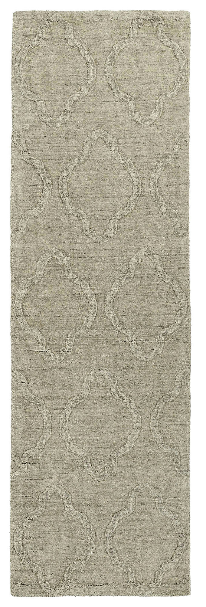 Kaleen Imprints Modern Collection IPM02-84 Oatmeal Runner 2'6" x 8'