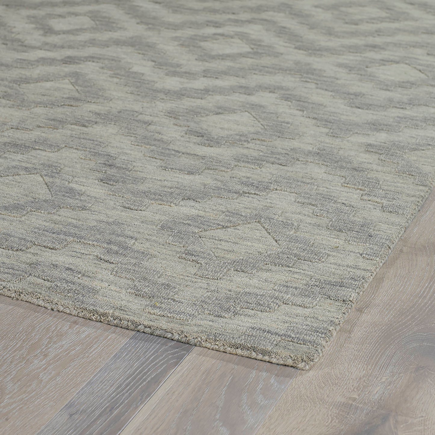 Kaleen Imprints Modern Collection IPM04-84 Oatmeal Area Rug 9'6" x 13'6"