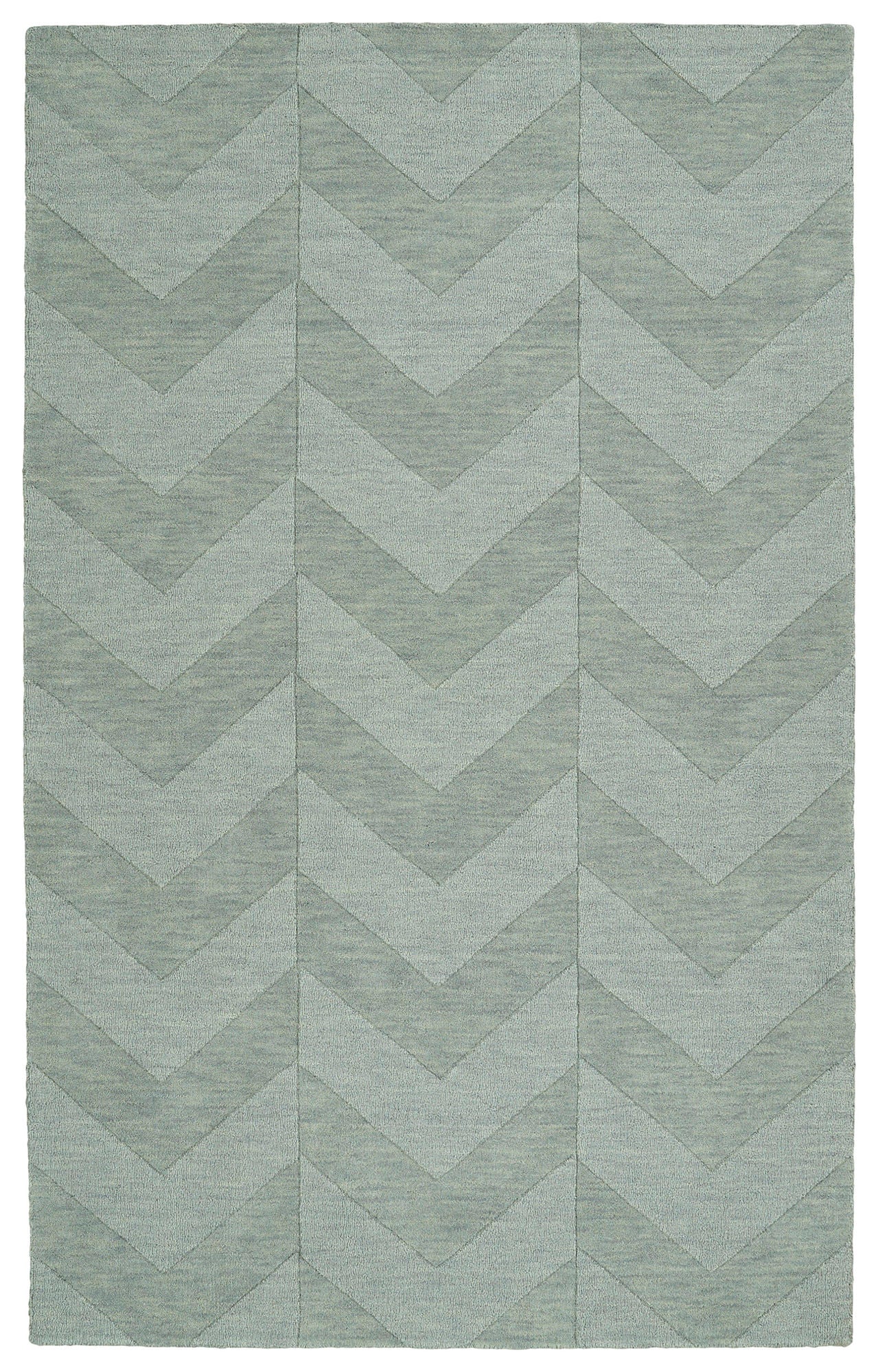 Kaleen Imprints Modern Collection Light Spa Area Rug 3'6" x 5'6"