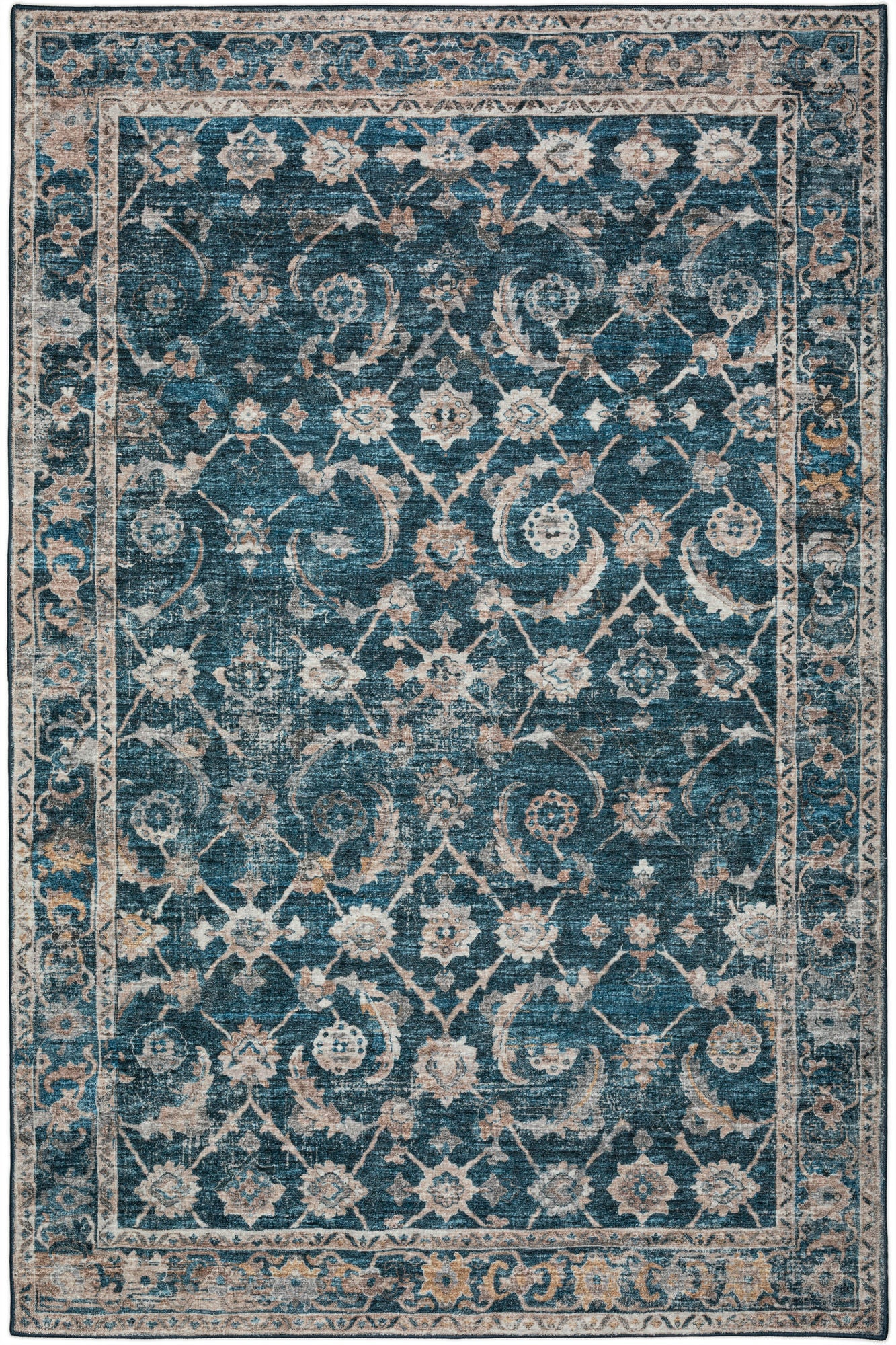 Jericho JC4 Navy 10' x 14' Rug