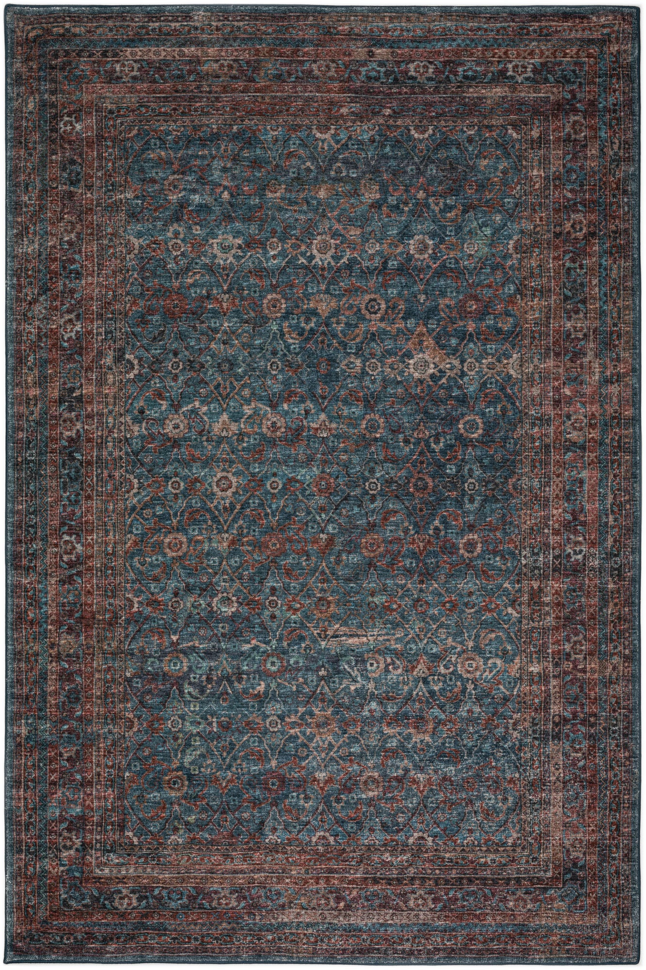 Jericho JC7 Navy 10' x 14' Rug