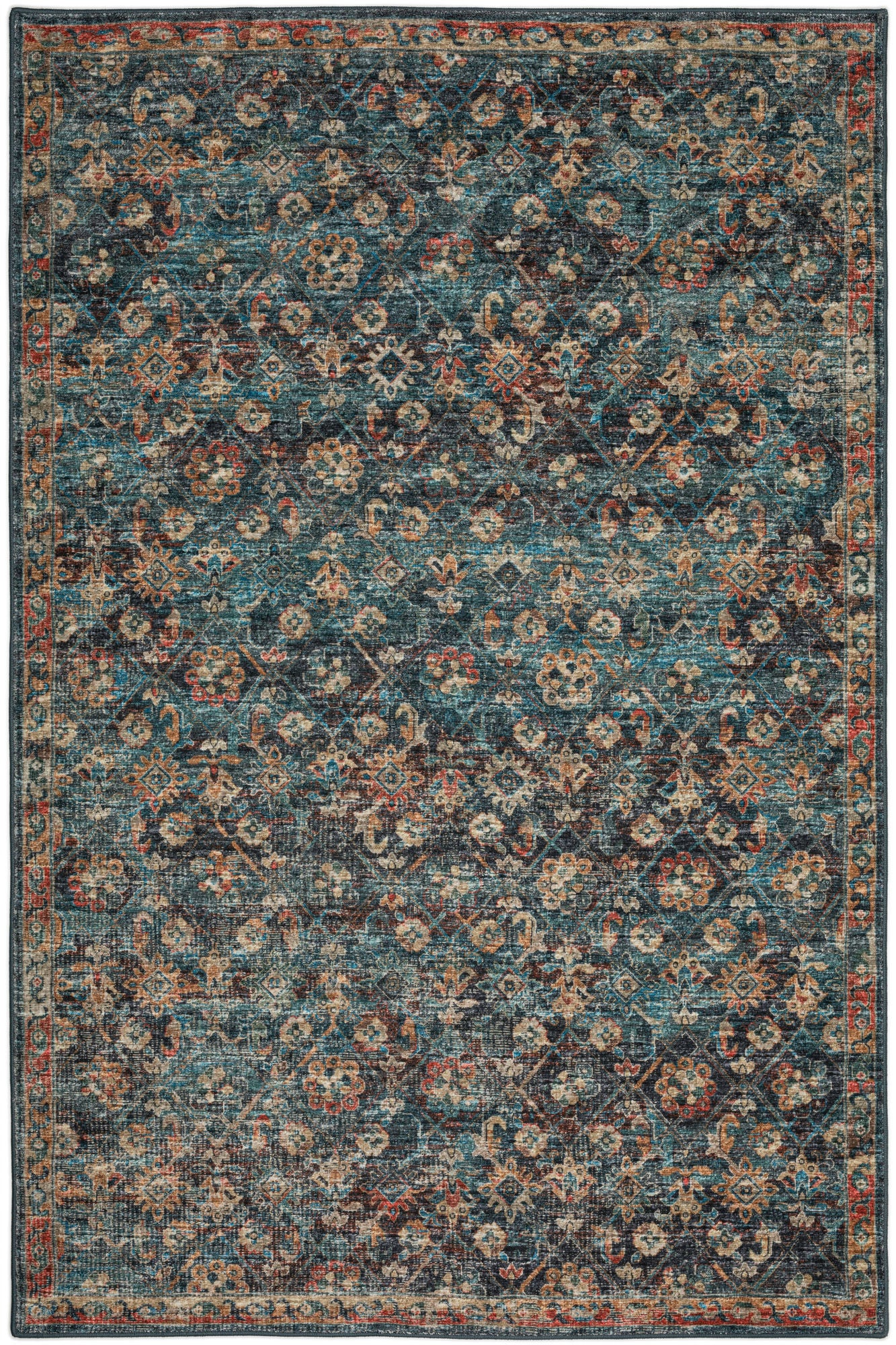 Jericho JC8 Navy 10' x 14' Rug