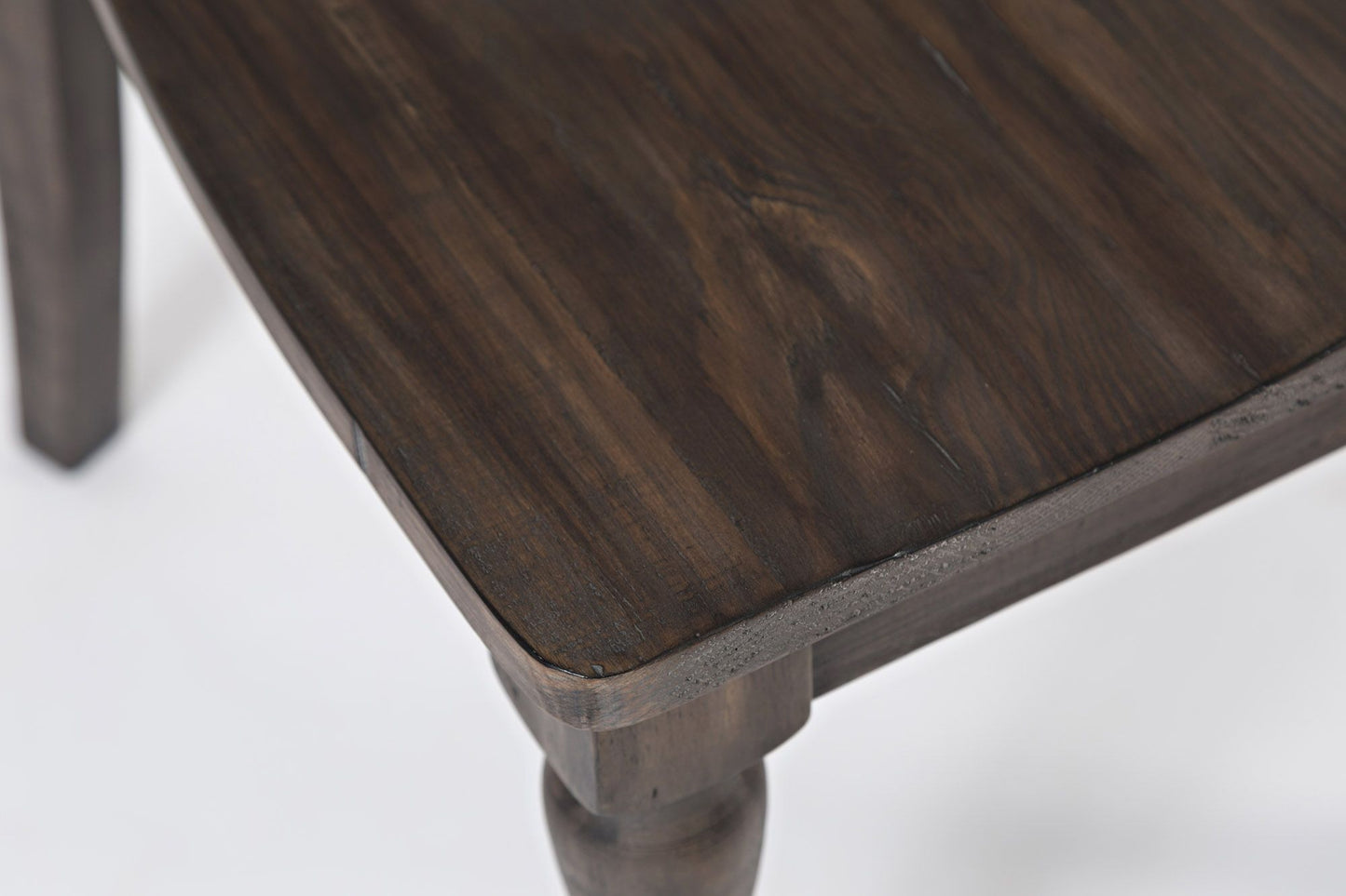 Madison County Reclaimed Pine 66" Oval Farmhouse Five-Piece Dining Set - Brown