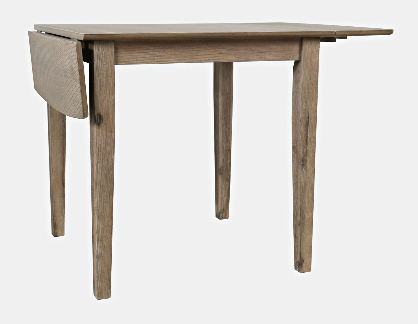 Eastern Tides Coastal Wire-Brushed Acacia Dining Table - Brushed Bisque