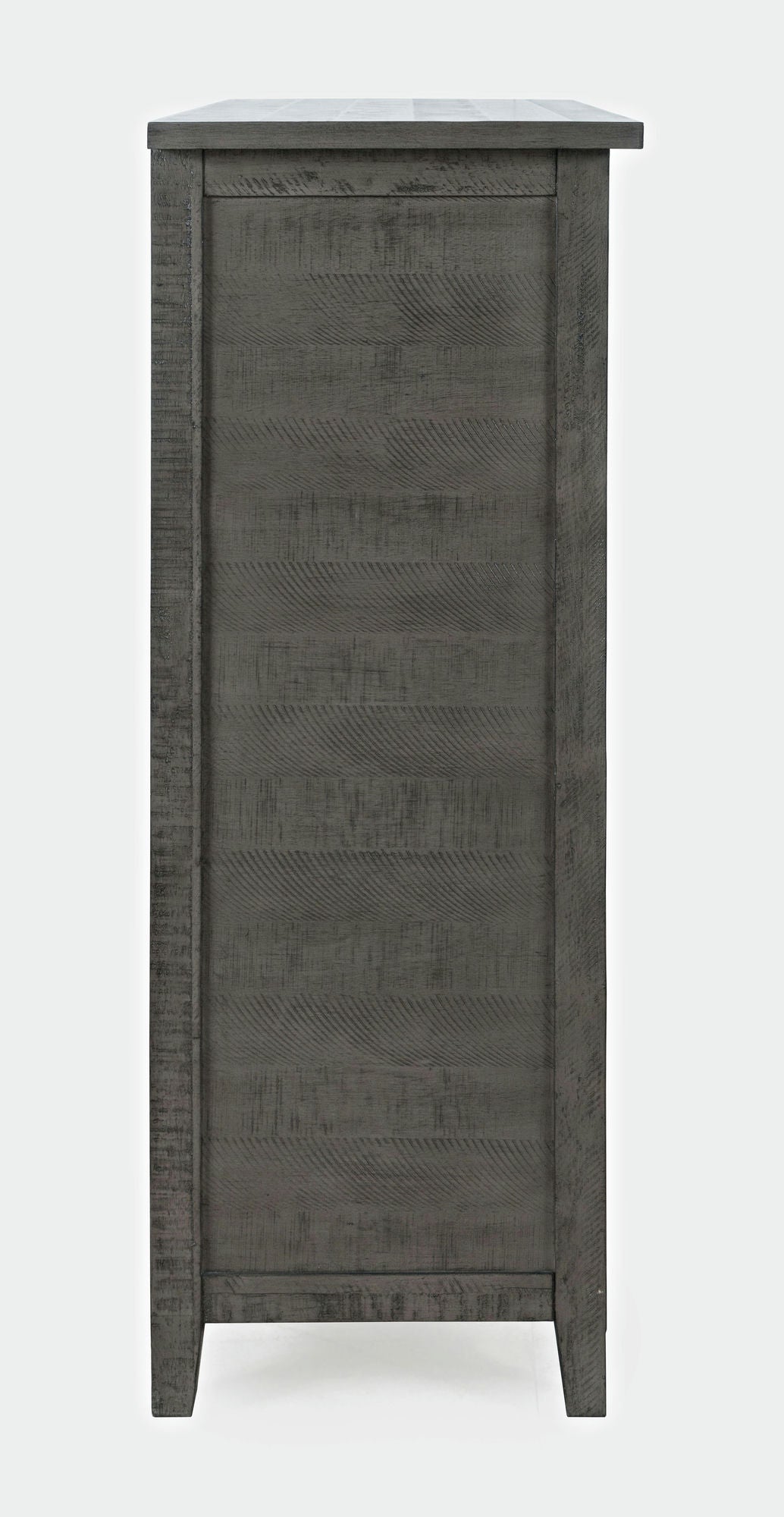 Maxton Contemporary Coastal Distressed Acacia Chest of Drawers - Stone