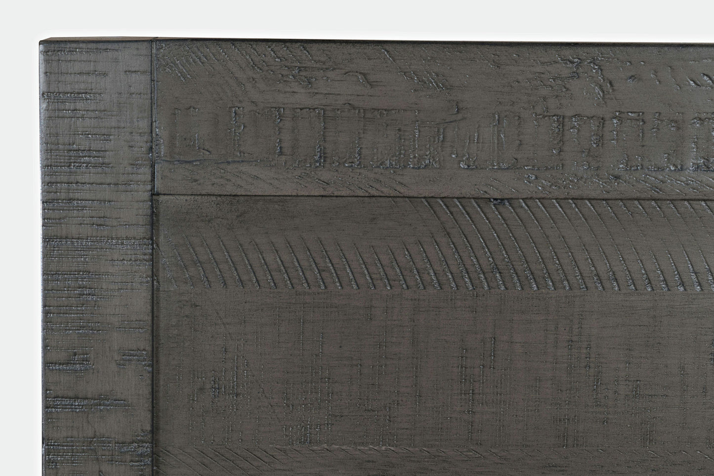 Maxton Coastal Distressed Acacia Twin Size Bed with Storage Drawers - Stone