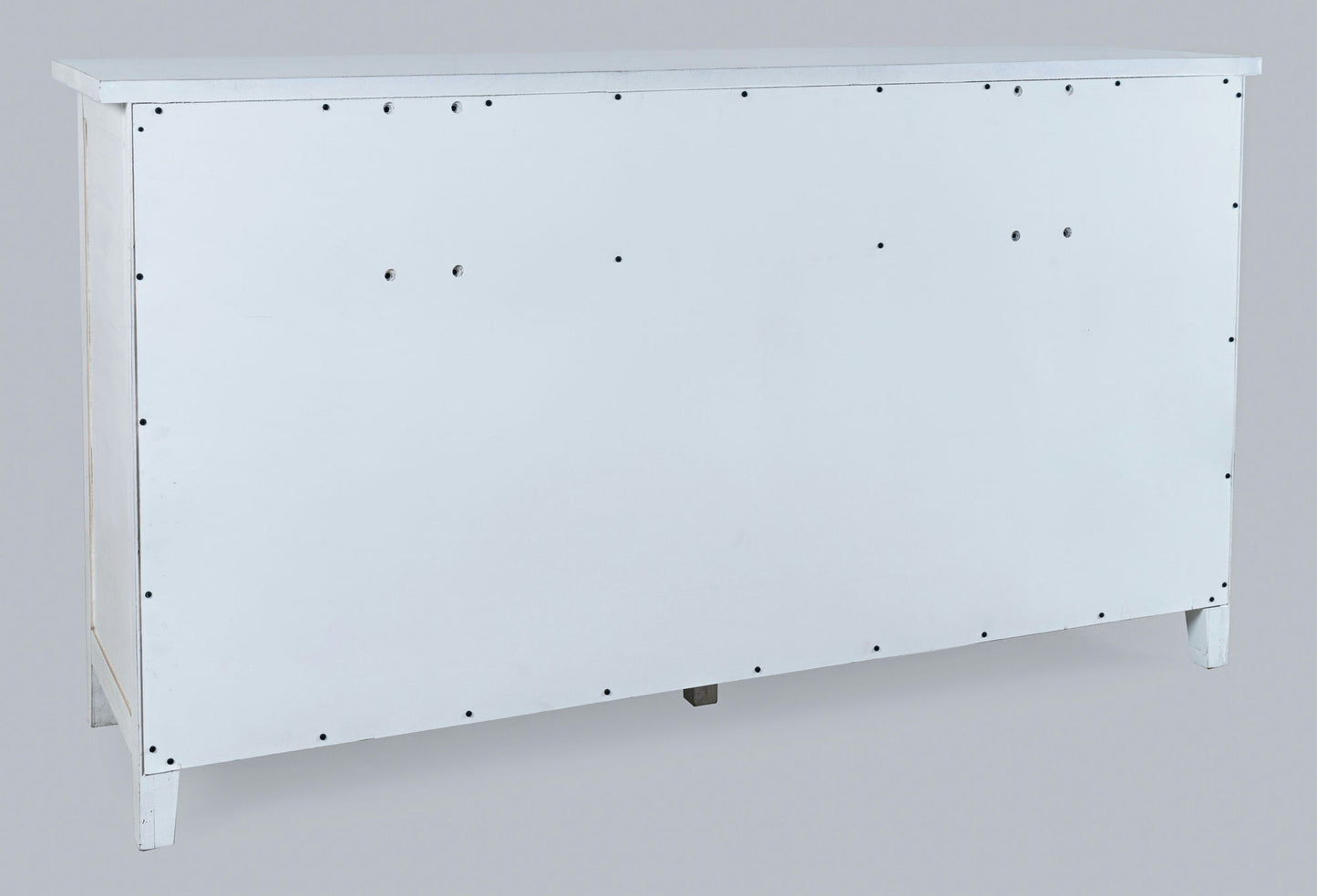 Maxton Contemporary Coastal Distressed Acacia Dresser - Ivory