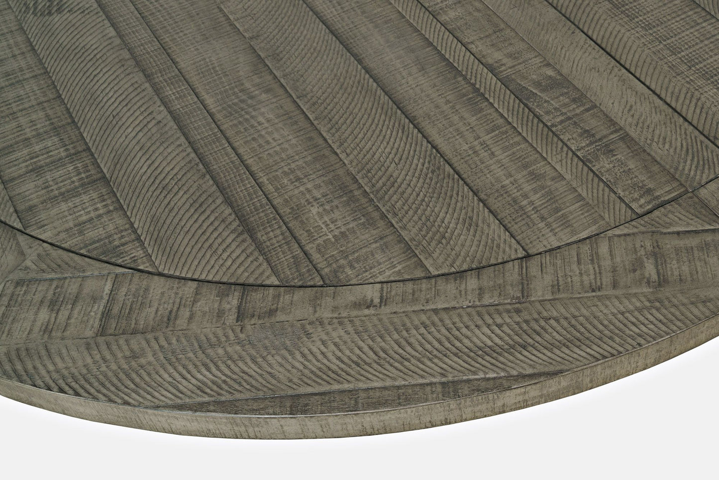 Telluride Rustic Farmhouse Seven Piece Dining Table Set with Cross Back Chairs