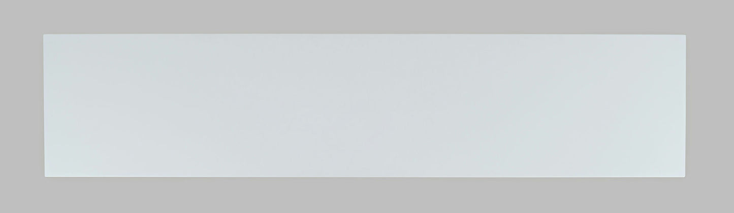 Isabella 86" Luxury Mirrored Sideboard Storage Cabinet - White