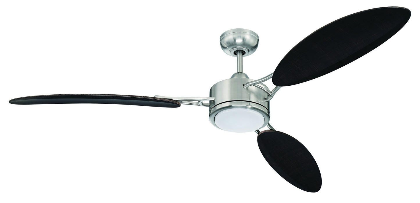 64" Journey Fan in Brushed Polished Nickel