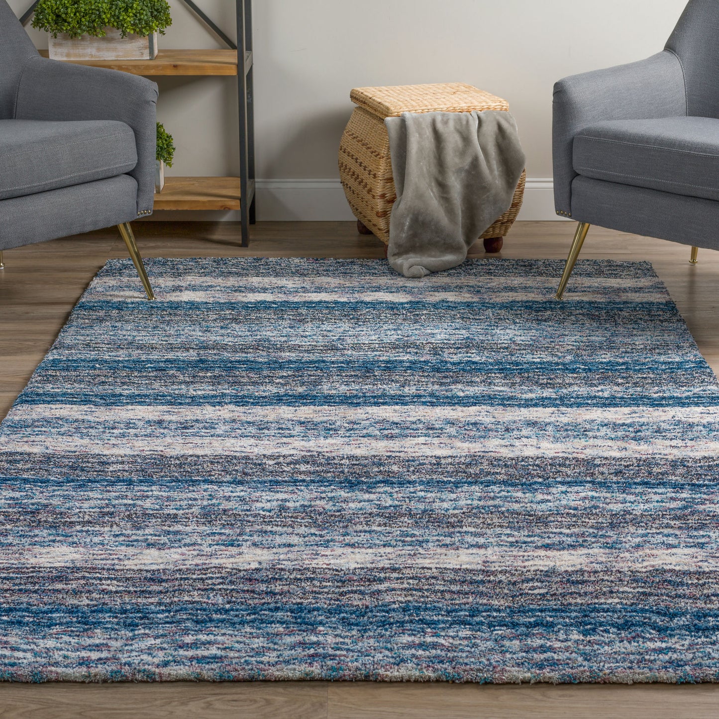 Joplin JP1 Indigo 5' x 7'6" Rug