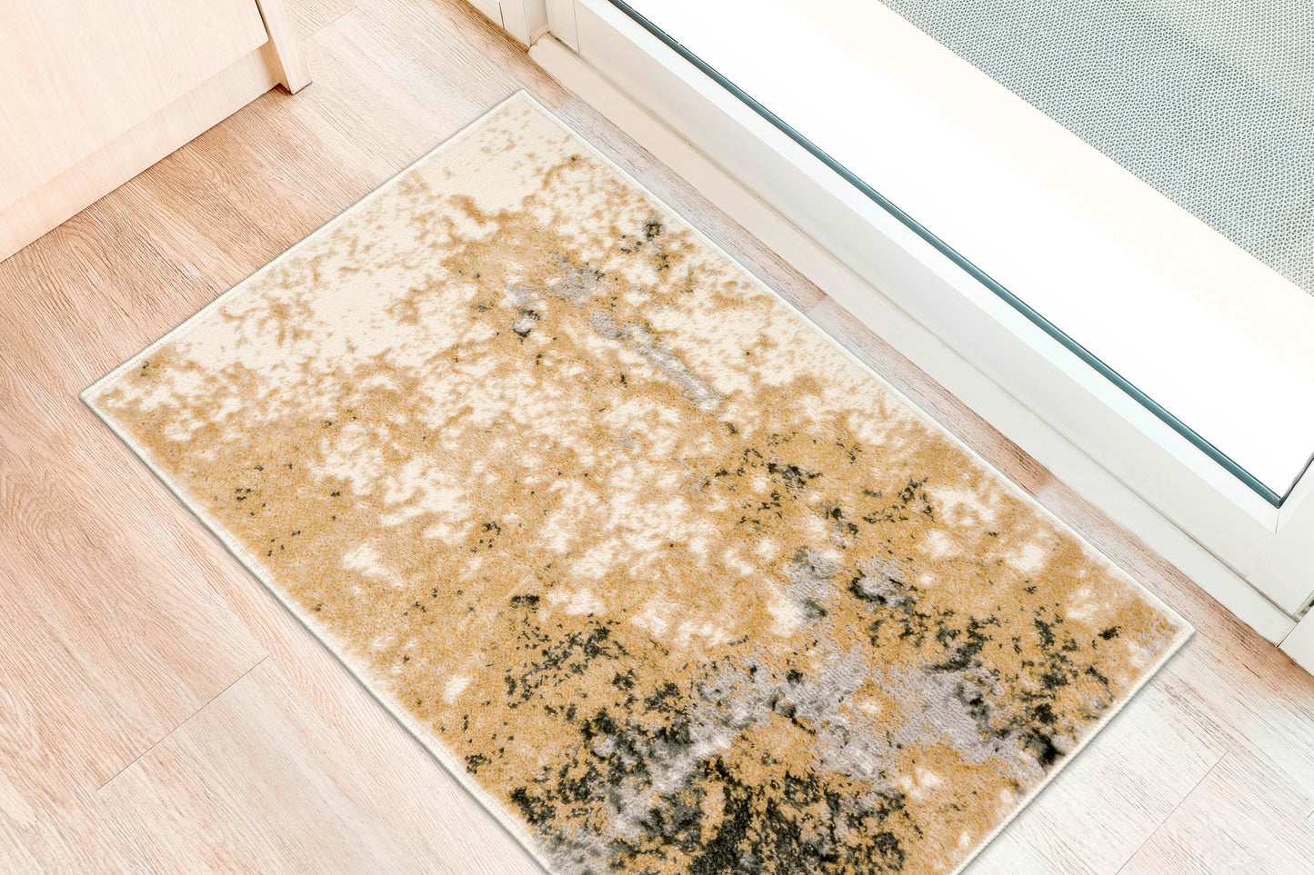 Karma KM19 Silver 1'8" x 2'6" Rug