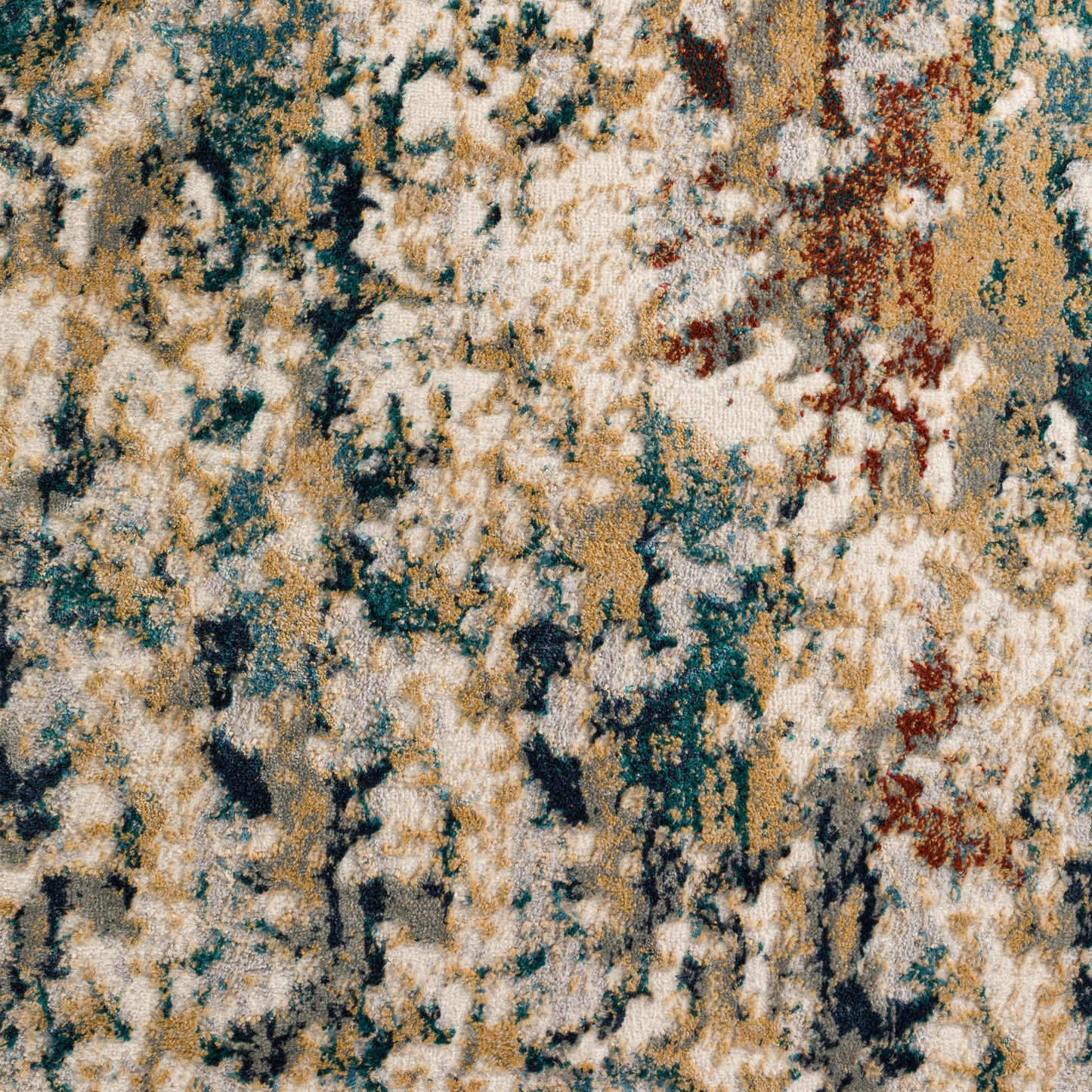 Karma KM26 Multi 2'3" x 7'5" Runner Rug