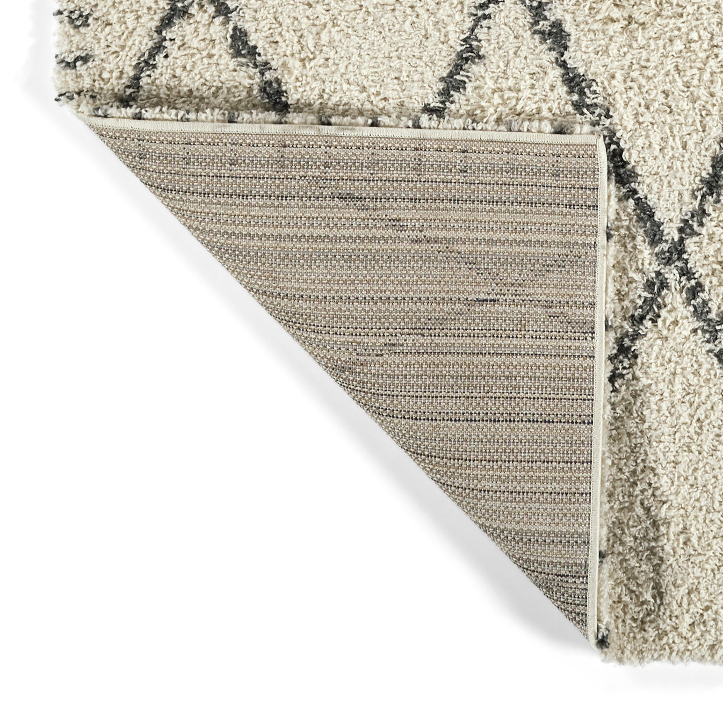 Kaleen Komon Collection KMN01-01 Ivory Area Rug 5' x 7'