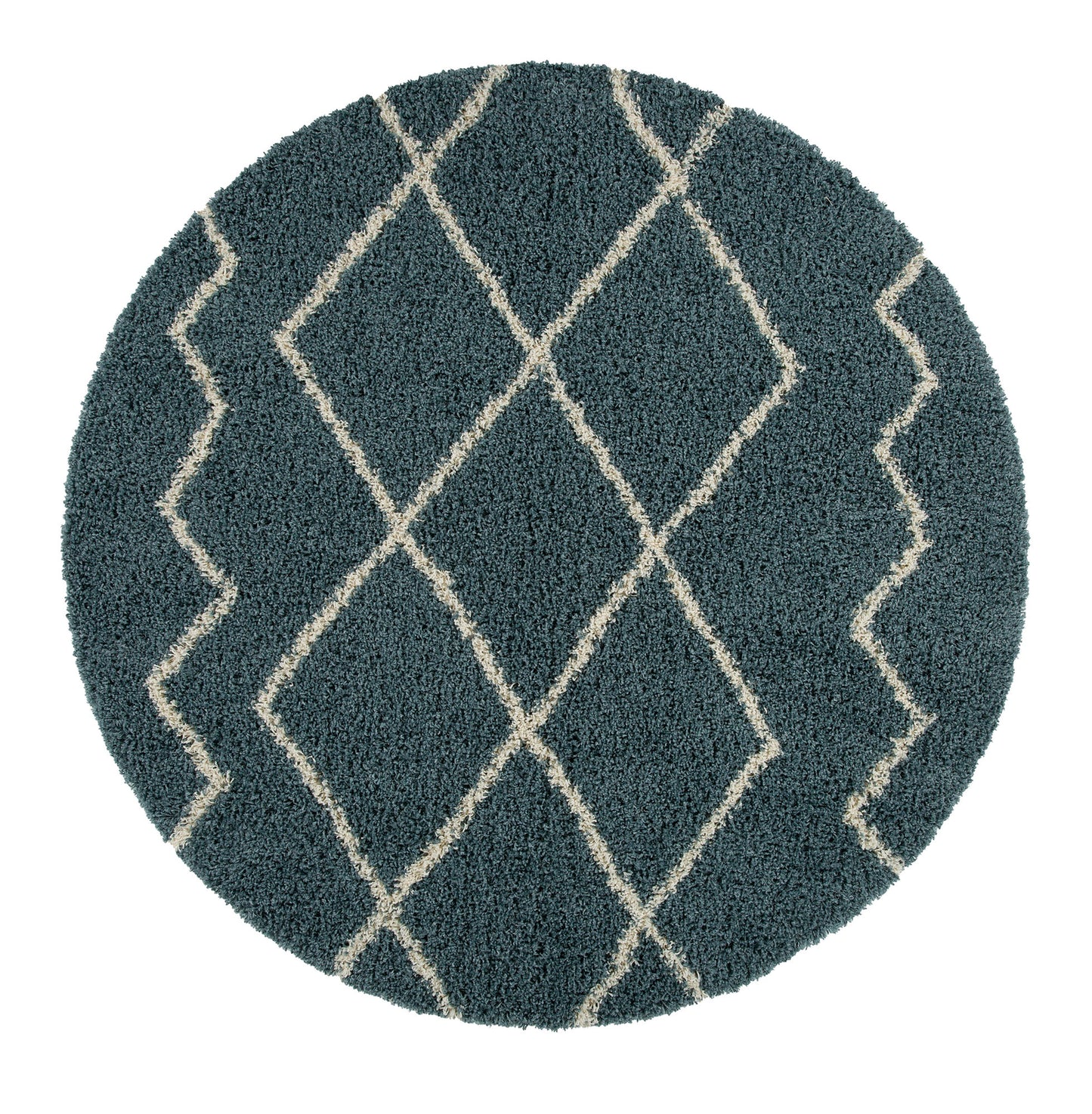 Kaleen Komon Collection Dark Denim Area Rug 7'10" x 9'11"