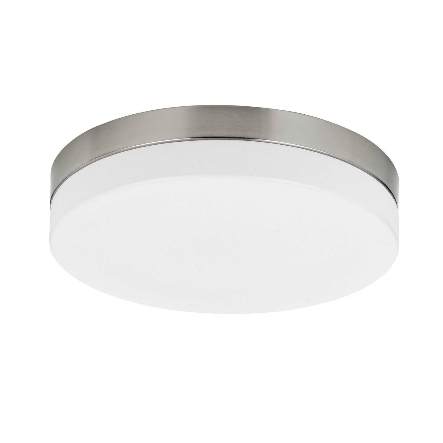 Brushed steel Acrylic/metal Led track - Ceiling semi flush mount fixture