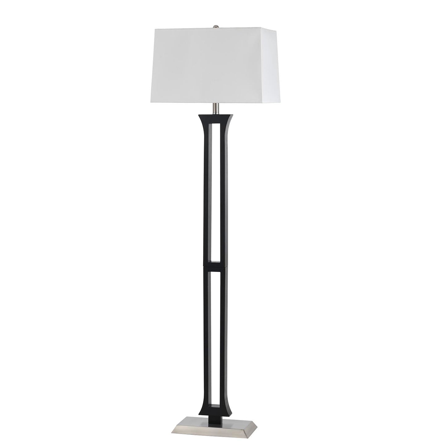 Brushed steel Metal Hotel - Floor lamp, LA-8022FL-1-BS