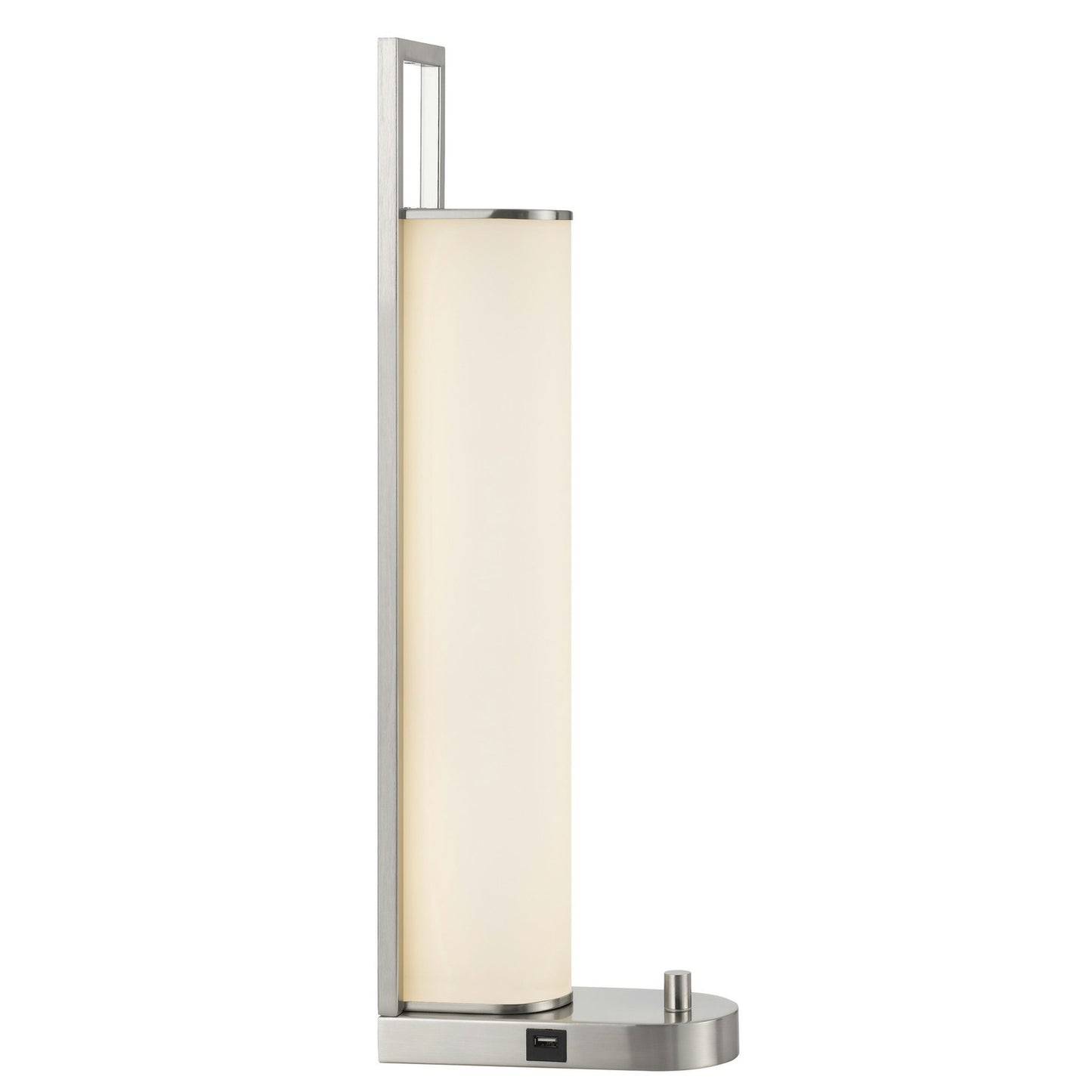 Brushed steel Metal Zamora - Desk lamp, LA-8032DK-1