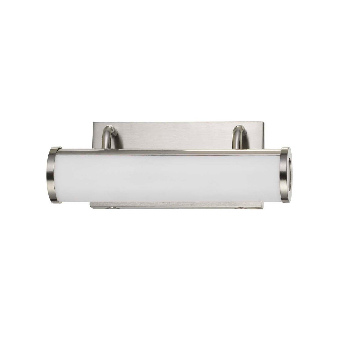 Brushed steel Acrylic/metal Contract lighting - Vanity light, LA-8604-S