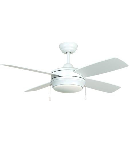 44" Laval Ceiling Fan in Matte White