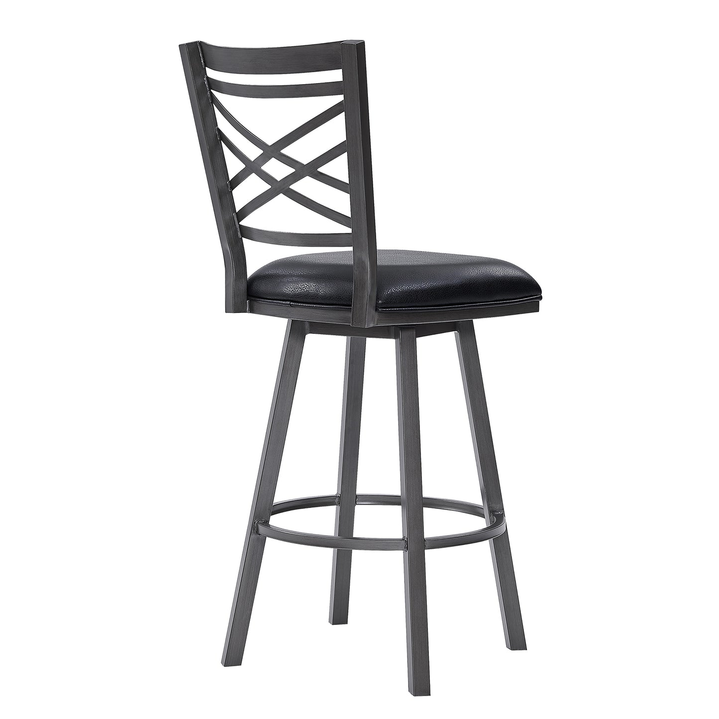Fargo 26" Counter Height Metal Barstool in Mineral Finish