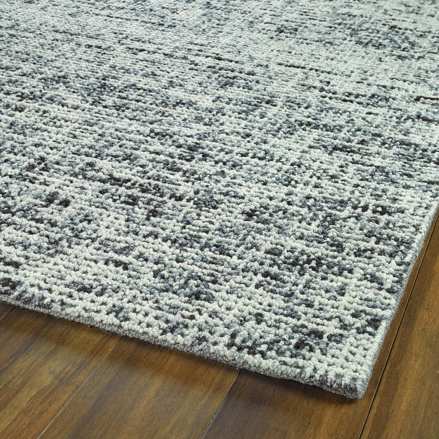Kaleen Lucero Collection Dark Charcoal Runner 2'6 x 8'