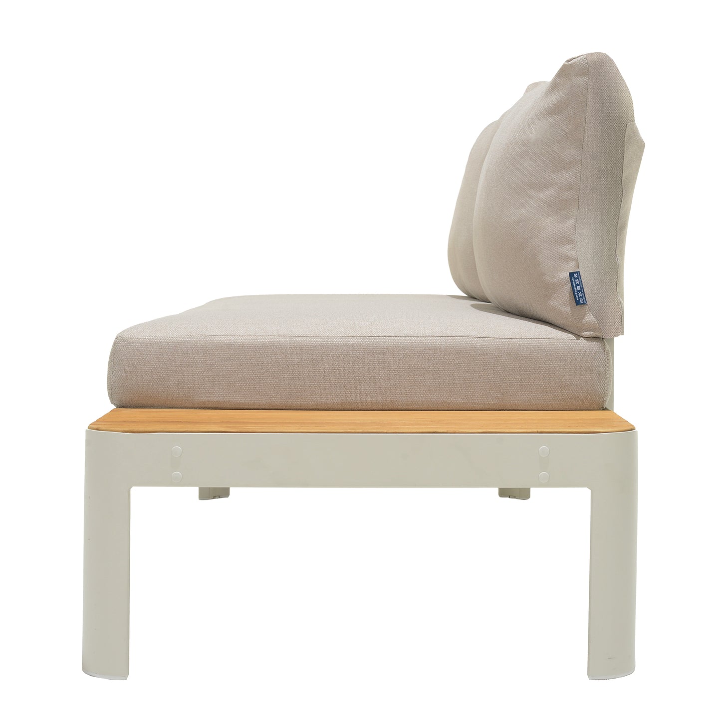 Portals Sofa in Light Matte Sand Finish