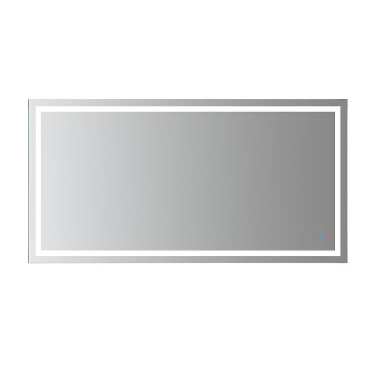 Luci 70x36 Inch LED Mirror with Memory Dimmer and Defogger