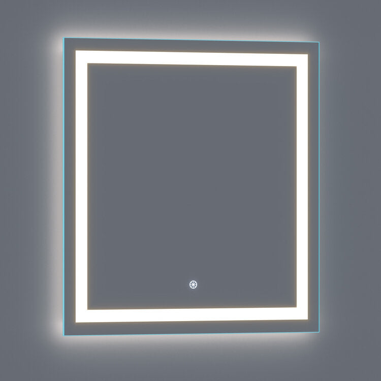 Arpella Lumina 34 in. x 36 in. LED Lighted Vanity Mirror
