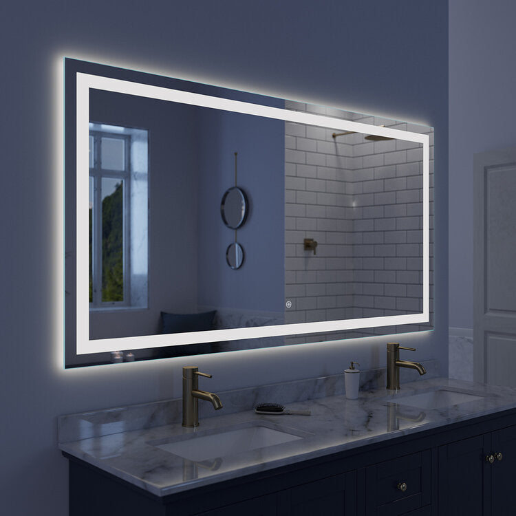 Arpella Lumina 70 in. x 36 in. LED Lighted Vanity Mirror