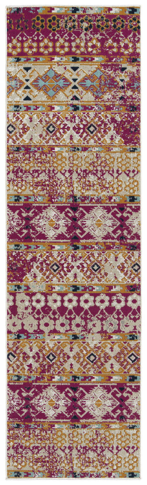 Kaleen Legata Collection LEG04-92 Pink Runner 2'2" x 7'6"