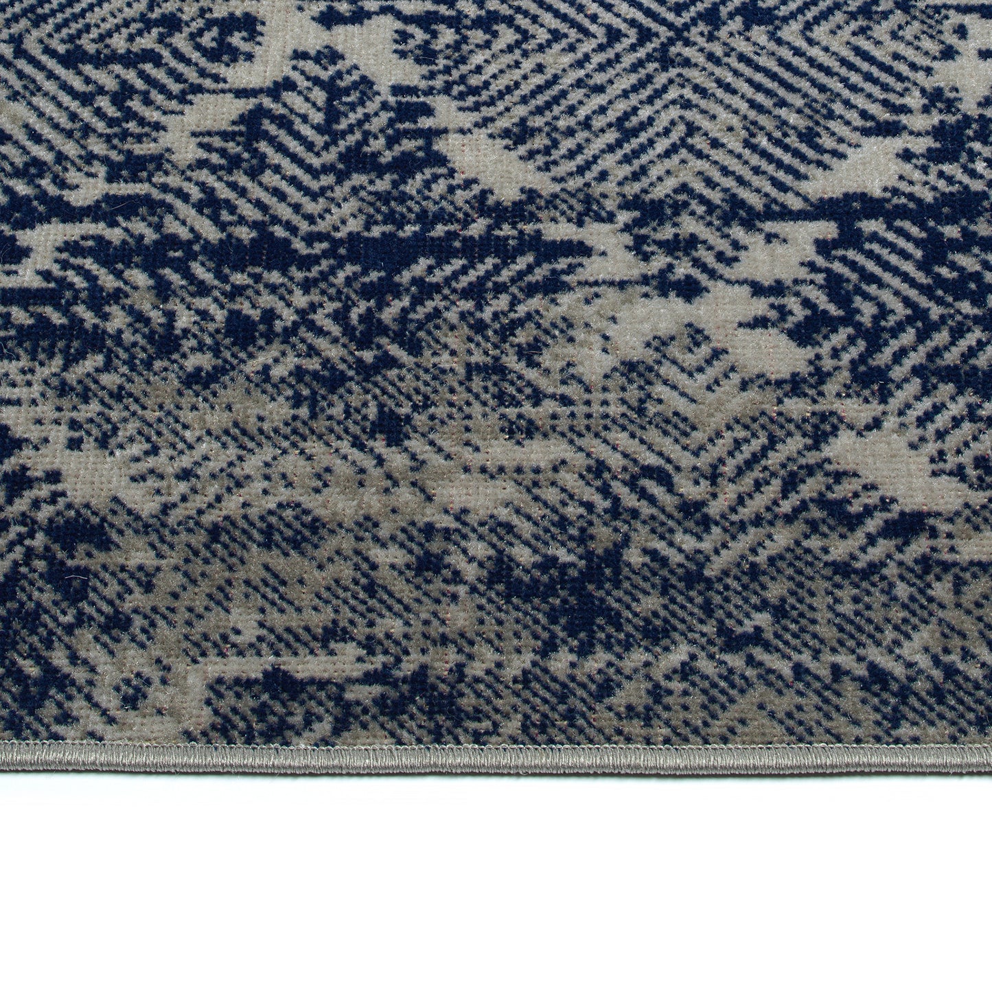 Kaleen Legata Collection Dark Navy Throw Rug 2' x 3'