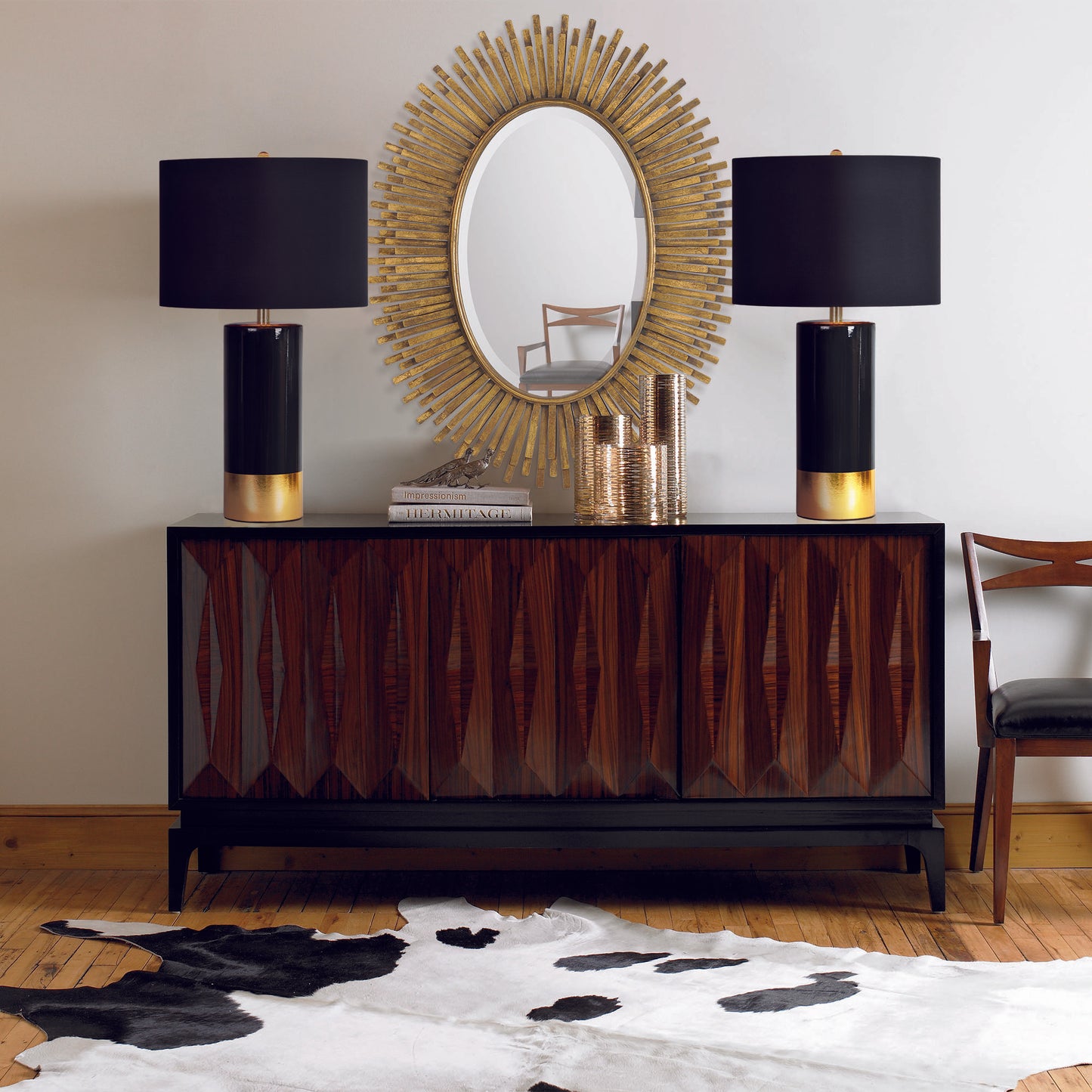 The Tuxedo Table Lamp 29X16X16