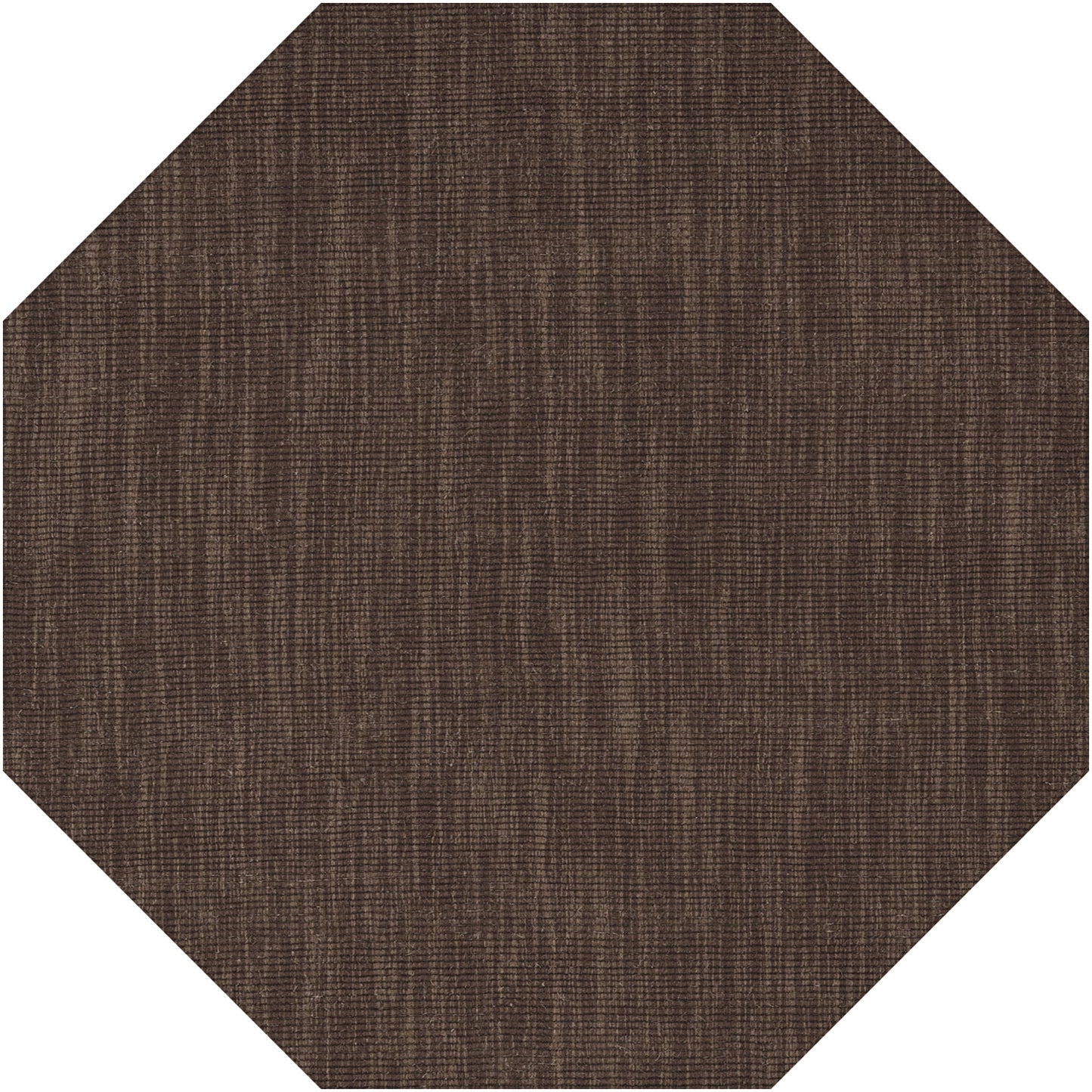 Monaco Sisal MC100 Chocolate 12' x 12' Octagon Rug