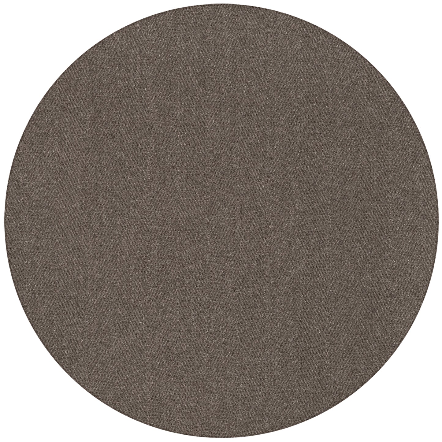 Monaco Sisal MC200 Charcoal 8' x 8' Round Rug