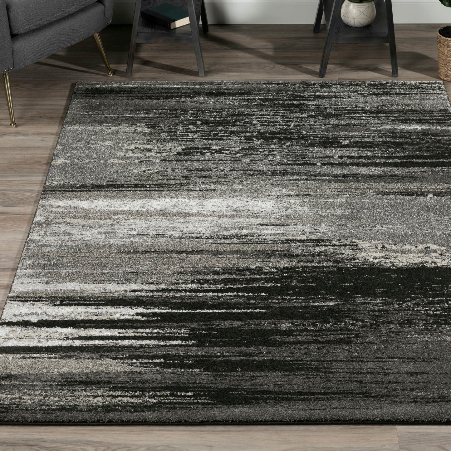 Modern Greys MG5993 Pewter 9'6" x 13'2" Rug