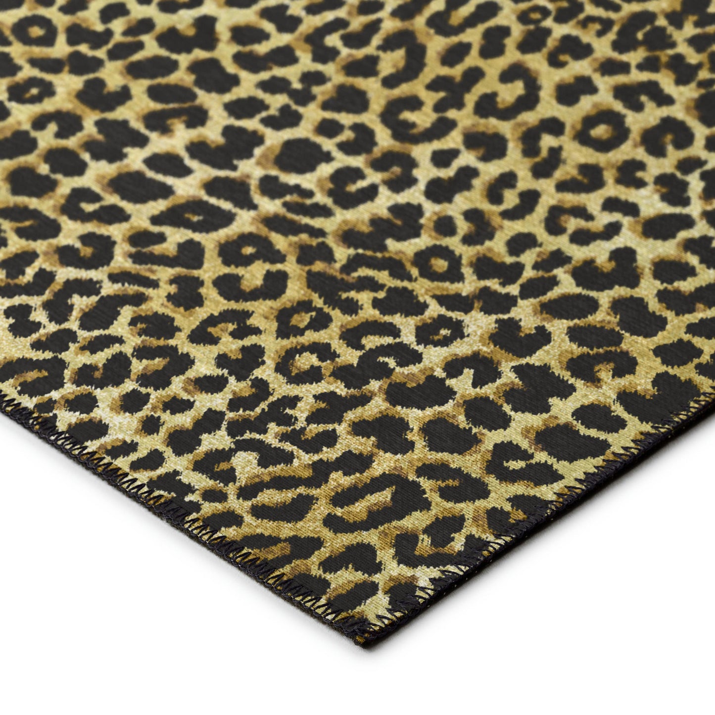 Indoor/Outdoor Mali ML2 Gold Washable 2'3" x 7'6" Runner Rug