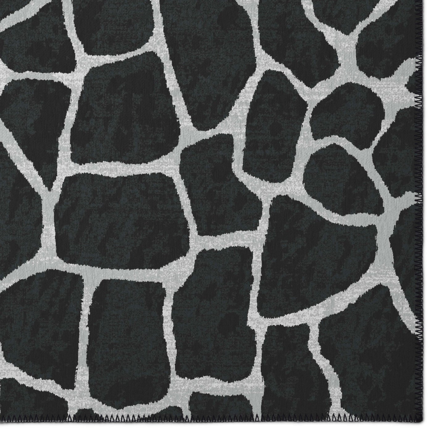 Indoor/Outdoor Mali ML4 Midnight Washable 2'3" x 7'6" Runner Rug