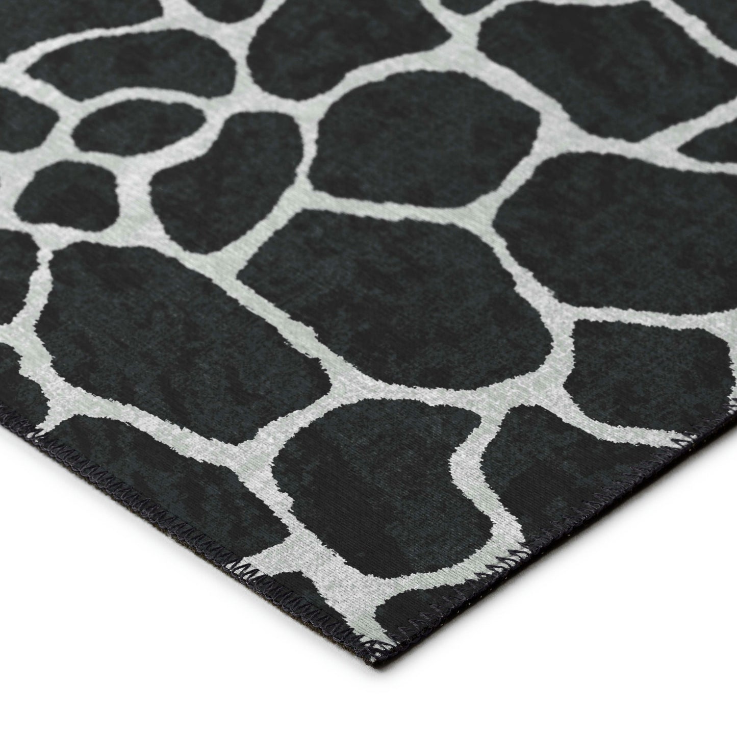 Indoor/Outdoor Mali ML4 Midnight Washable 2'3" x 7'6" Runner Rug