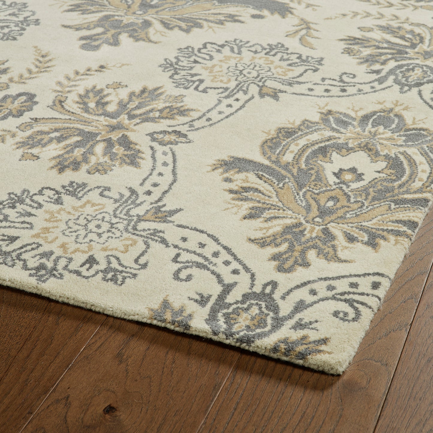 Kaleen Melange Collection MLG07-01 Ivory Throw Rug 2' x 3'