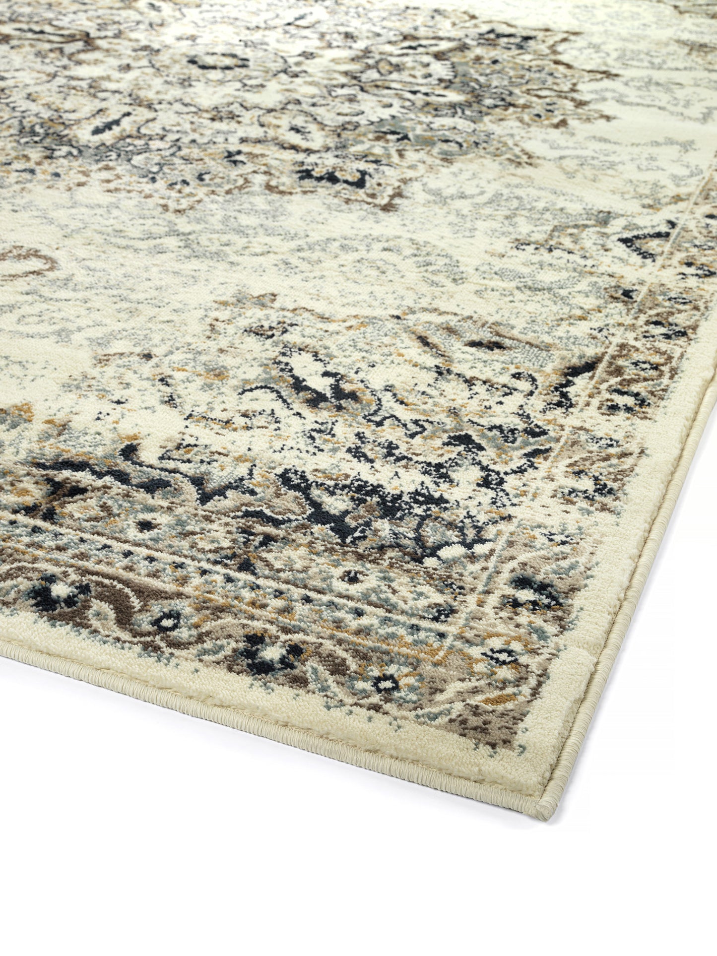 Kaleen Memphis Light Ivory Area Rug 5'3" x 7'6"