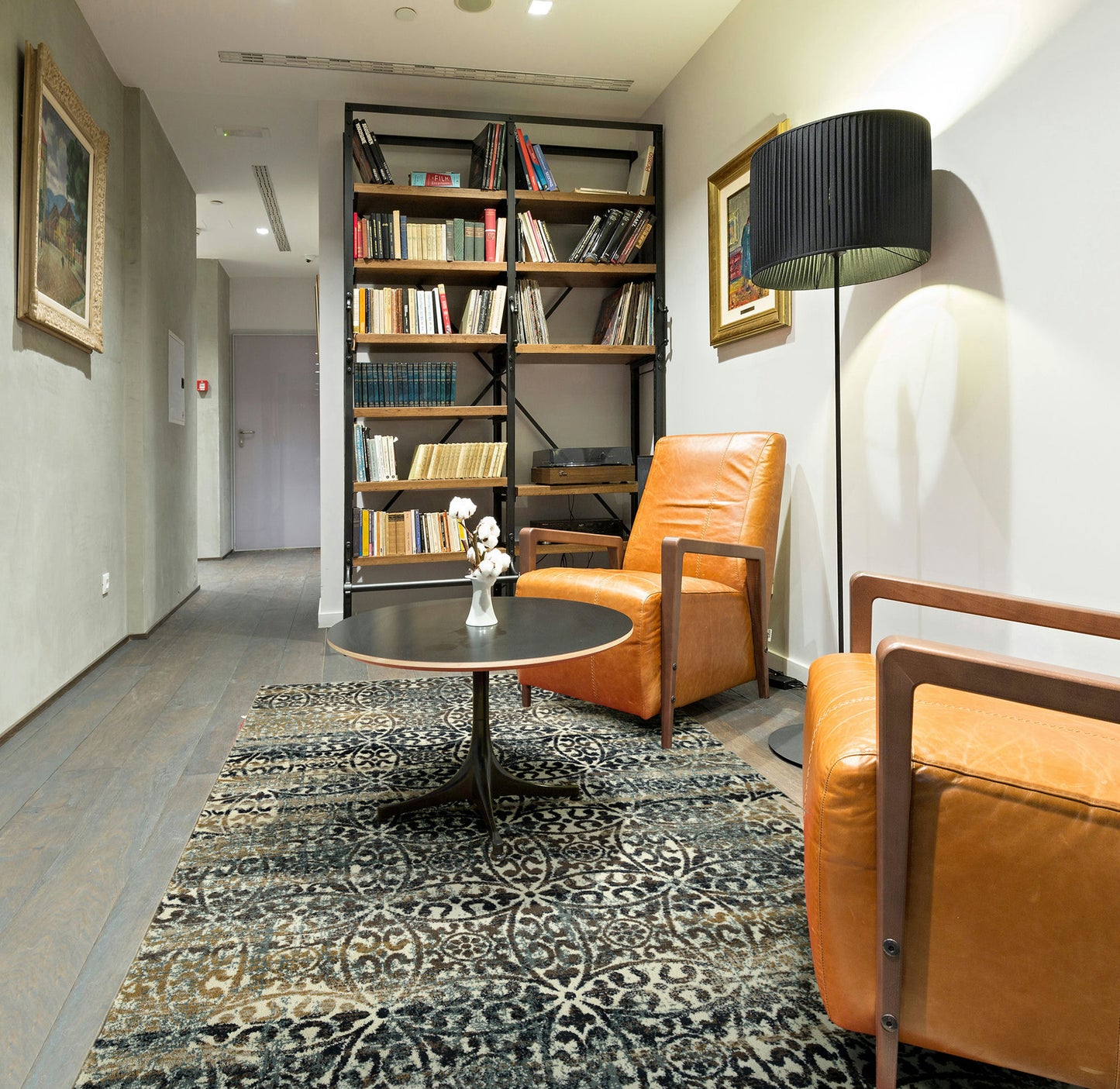 Kaleen Memphis Multi Chocolate Area Rug 3'11" x 5'7"