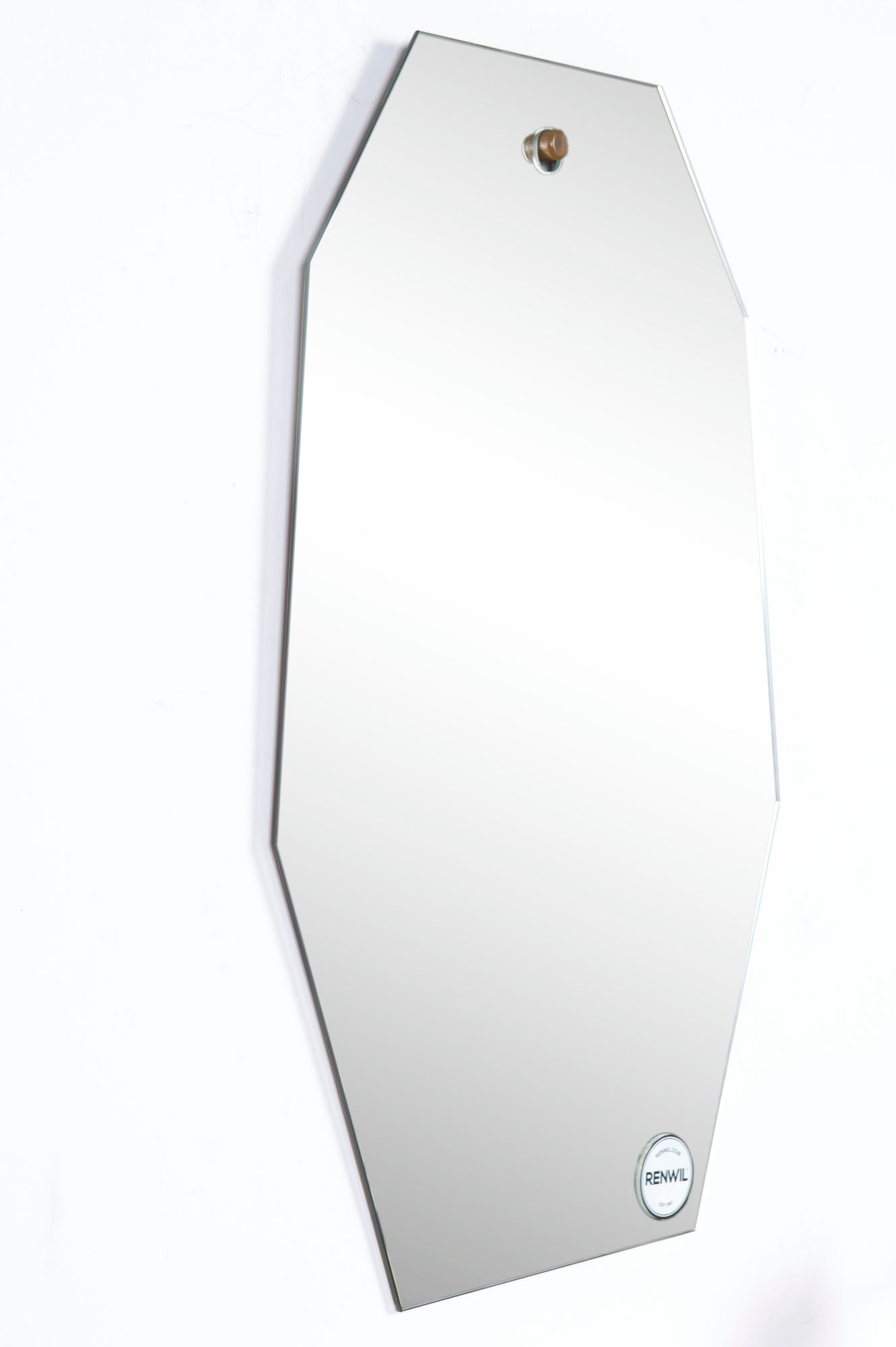 Apse Octagon Mirror 21.25 X 34.5 X 0.4