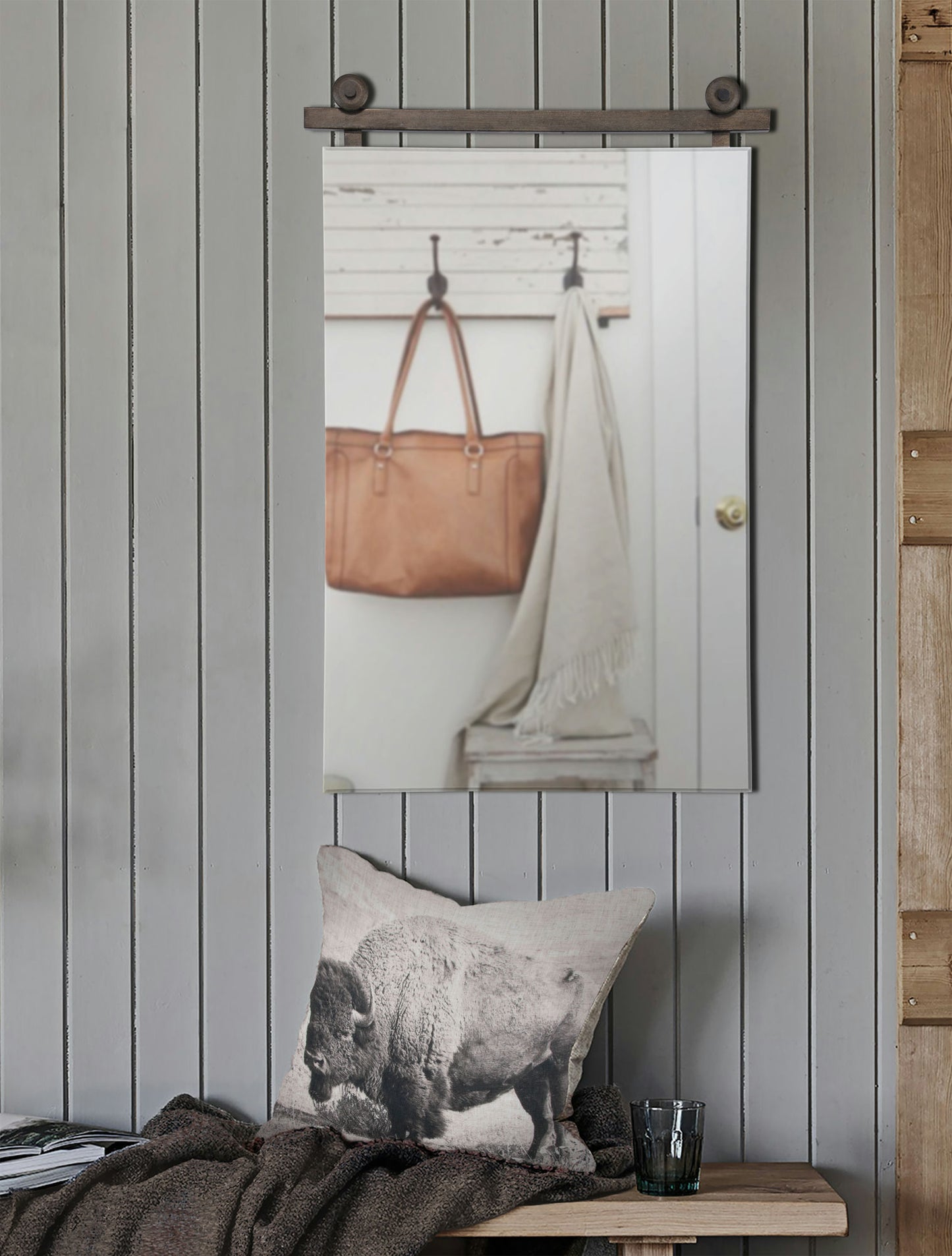 Sersha Rectangle Mirror 40 X 2.25 X 26