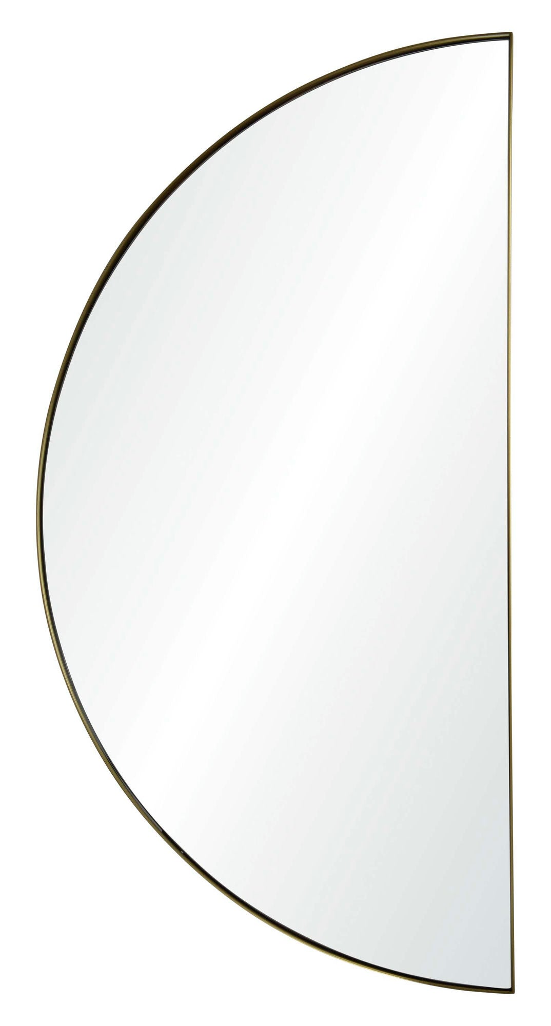 Halfmoon Semicircle Mirror 20.5 X 40 X 1