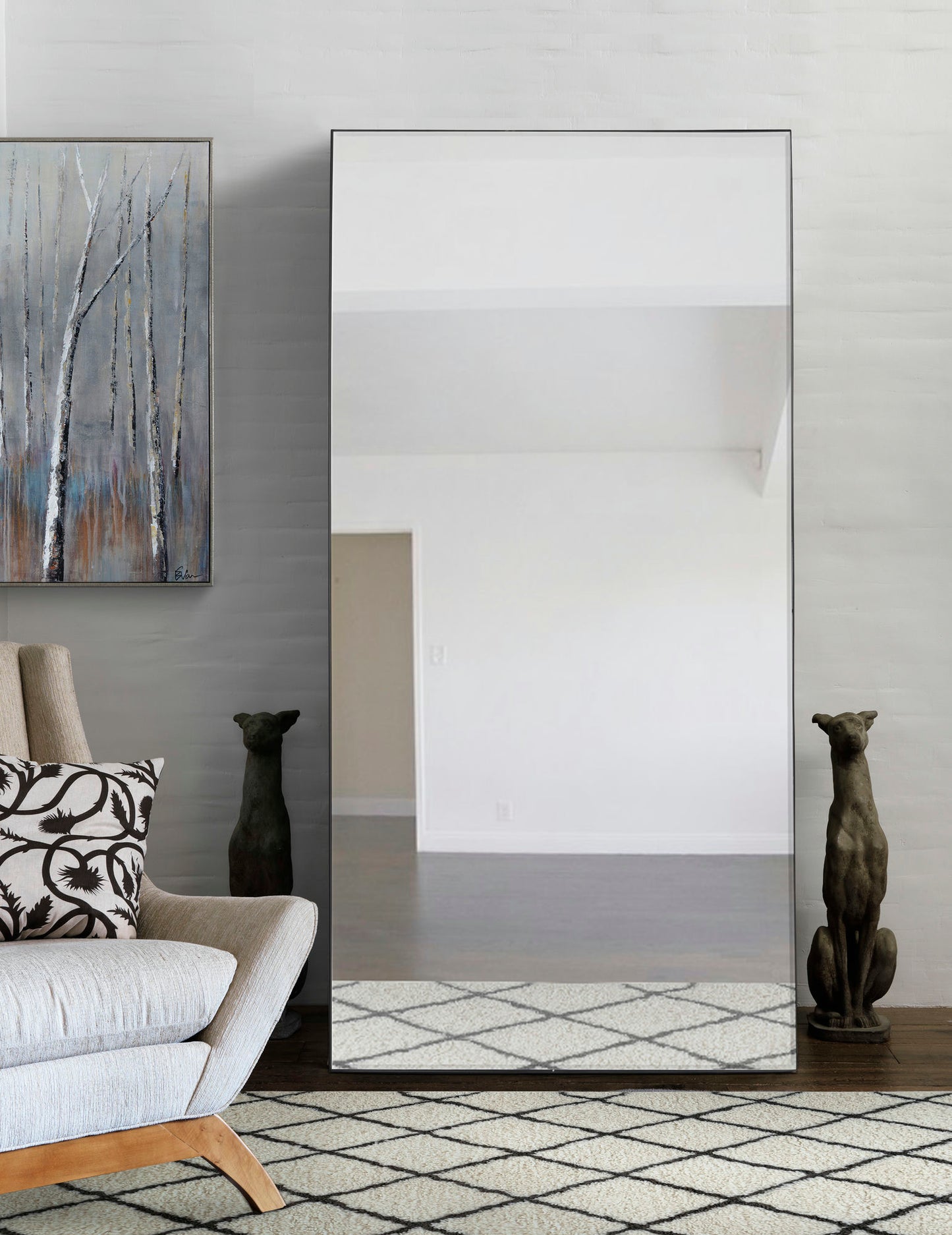 Trilo Rectangle Mirror 30 X 60 X 1.25