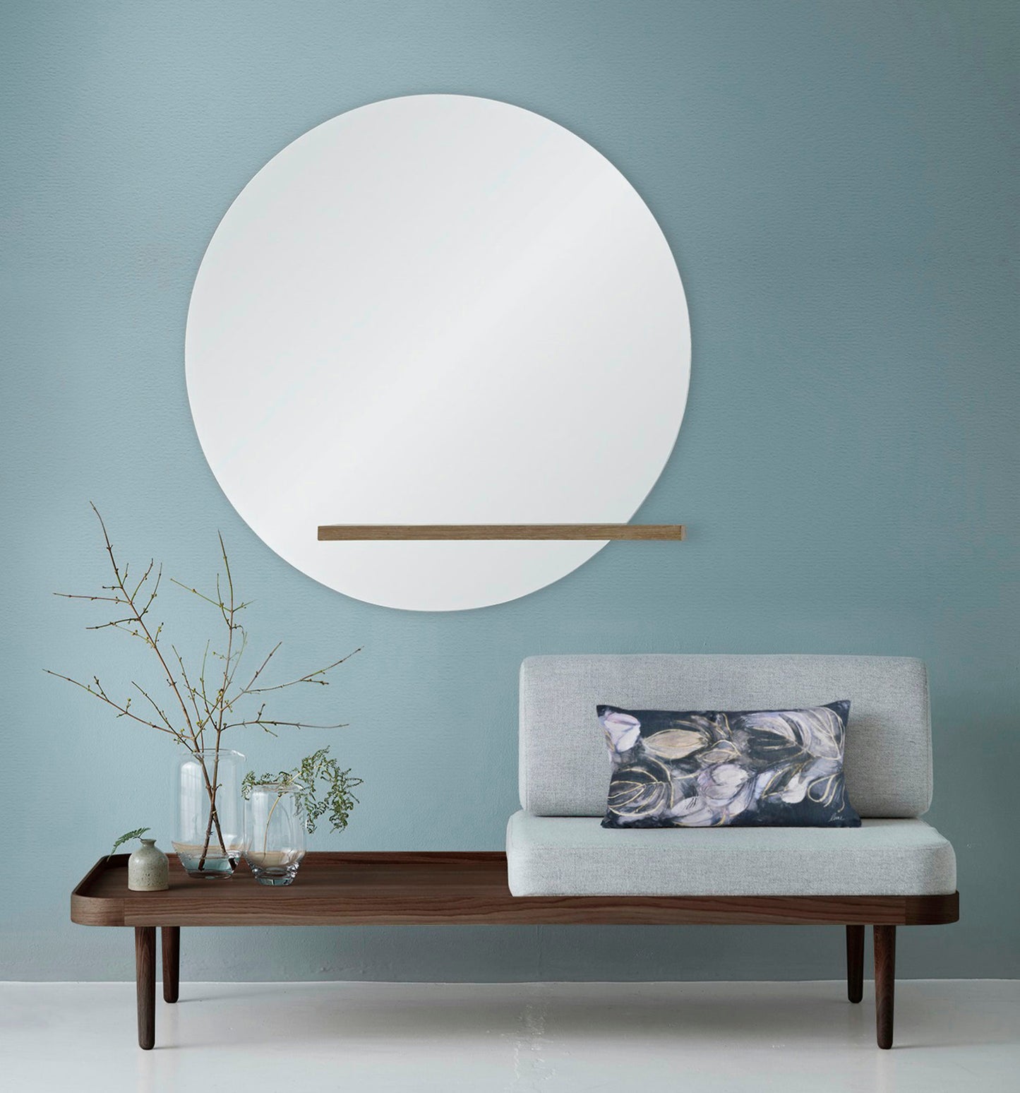 Bassett Round Mirror 36 X 36 X 3.5